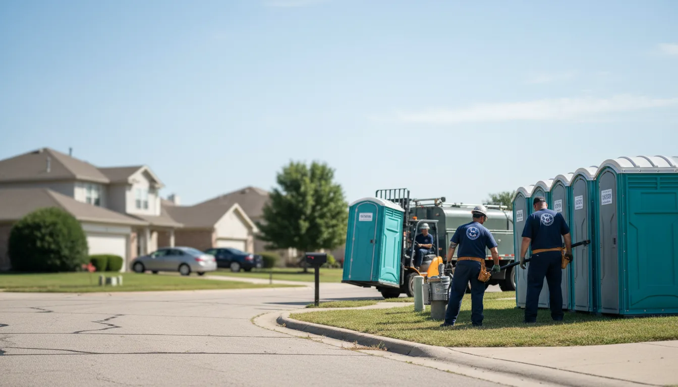 Porta Potty Rental in Denton, NC near me